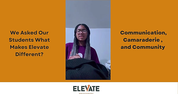 Student Series: What Makes Elevate Different?